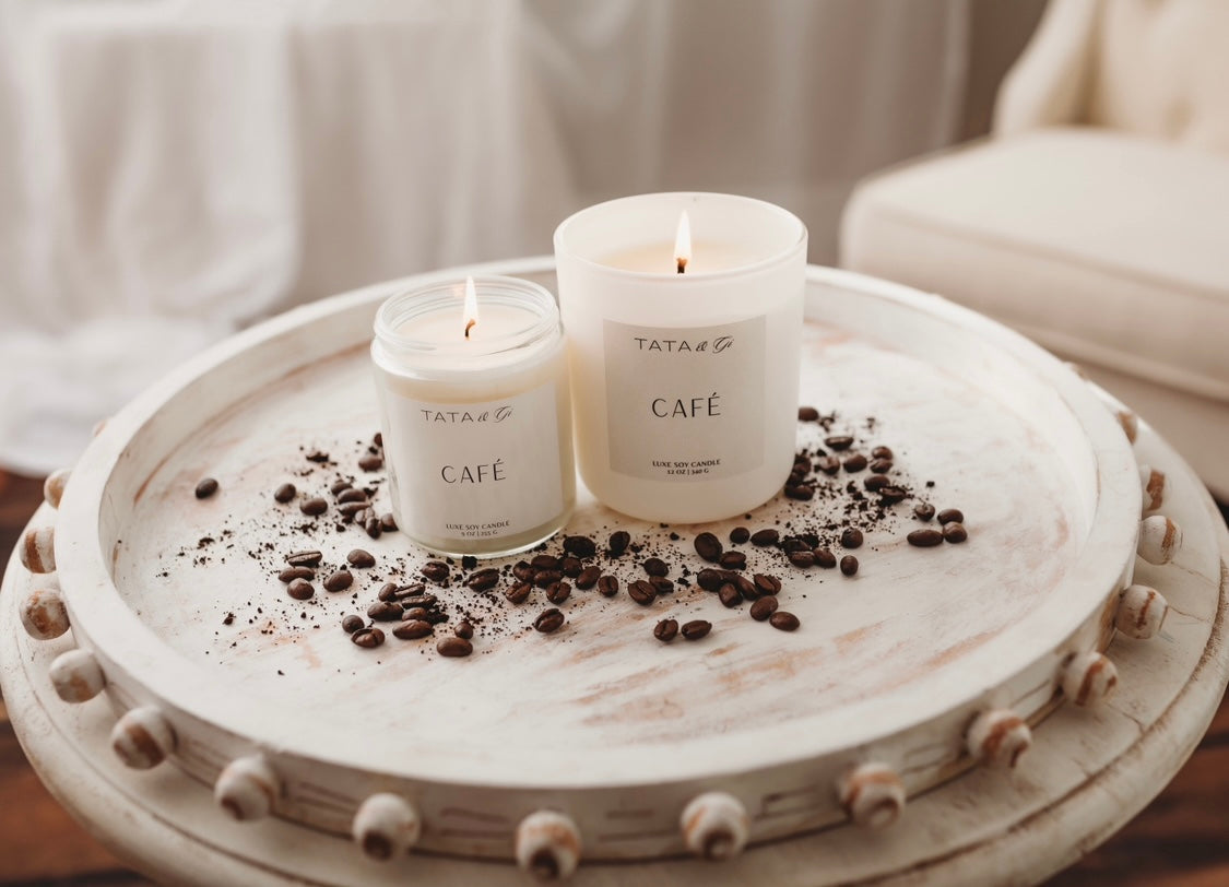 Café Signature Alabaster Candle