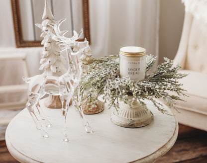 Gingerbread Classic Clear Candle