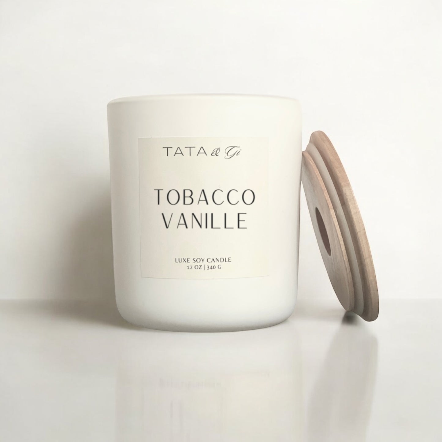 Tobacco Vanille Signature Alabaster Candle